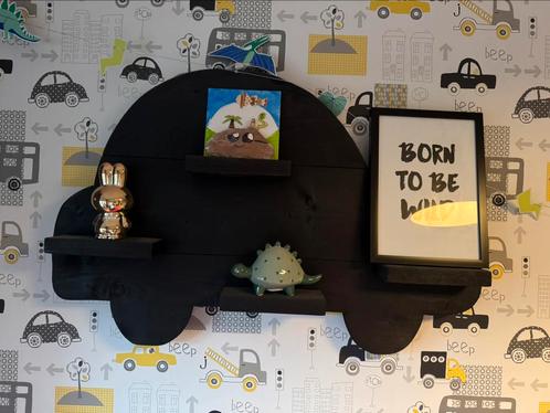 Zware kwaliteit houten wandbord auto, Kinderen en Baby's, Kinderkamer | Inrichting en Decoratie, Wanddecoratie, Ophalen of Verzenden
