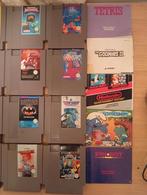 Nintendo Nes Top Spellen in gereinigde staat met 5 boekjes, Avontuur en Actie, 2 spelers, Ophalen of Verzenden, Zo goed als nieuw