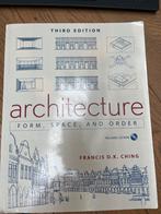 Architecture: Form, Space, and Order - Francis D.K. Ching, Boeken, Informatica en Computer, Ophalen of Verzenden, Zo goed als nieuw