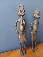 Afrika,bronzen beelden,man vrouw, Ophalen of Verzenden