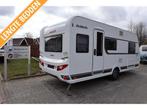 Dethleffs Aero 510 ER met lengtebedden, Caravans en Kamperen, Caravans, Koelkast, Bedrijf, Dethleffs, Overige typen