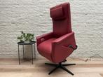 Als Nieuw! Velderhof Varese sta op stoel relax fauteuil, Leer, Zo goed als nieuw, Ophalen