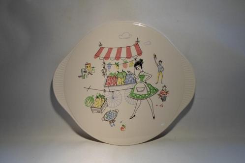 Vintage Grunstadt Edelkeramik Schaal, Verzamelen, Retro, Huis en Inrichting, Ophalen of Verzenden