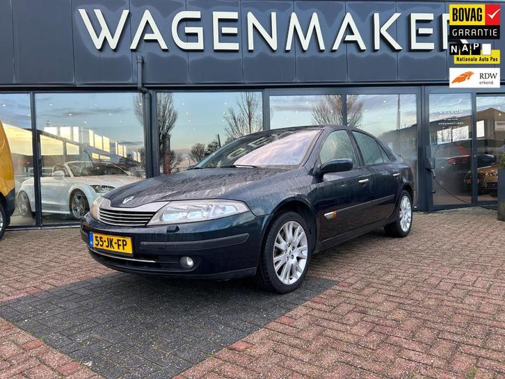 Renault Laguna 3.0-24V V6 Privilège AUTOMAAT|Cruise|Leder, Auto's, Renault, Bedrijf, Te koop, Laguna, ABS, Airbags, Airconditioning