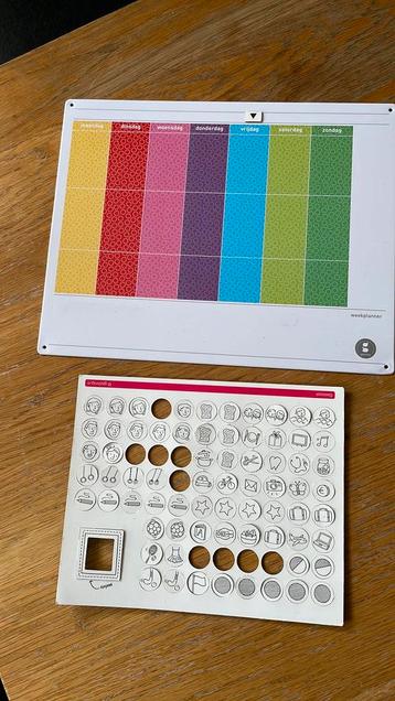 Weekplanner voor kinderen beschikbaar voor biedingen