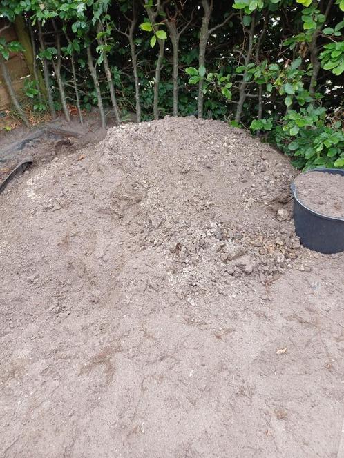 Laatste bult zwart zand. Gratis afhalen!, Tuin en Terras, Zand, Gebruikt, Overige typen, Ophalen