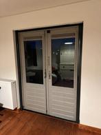 rolhor hordeur antraciet 150x205 cm, Ophalen, Kunststof, Gebruikt, 120 cm of meer