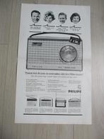 folder / poster L3X91T Transistorradio van Philips (1960), Boeken, Catalogussen en Folders, Ophalen of Verzenden, Gelezen, Folder