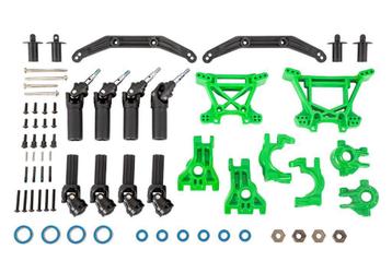 TRAXXAS Outer Driveline & Suspension Upgrade Kit, Green. beschikbaar voor biedingen