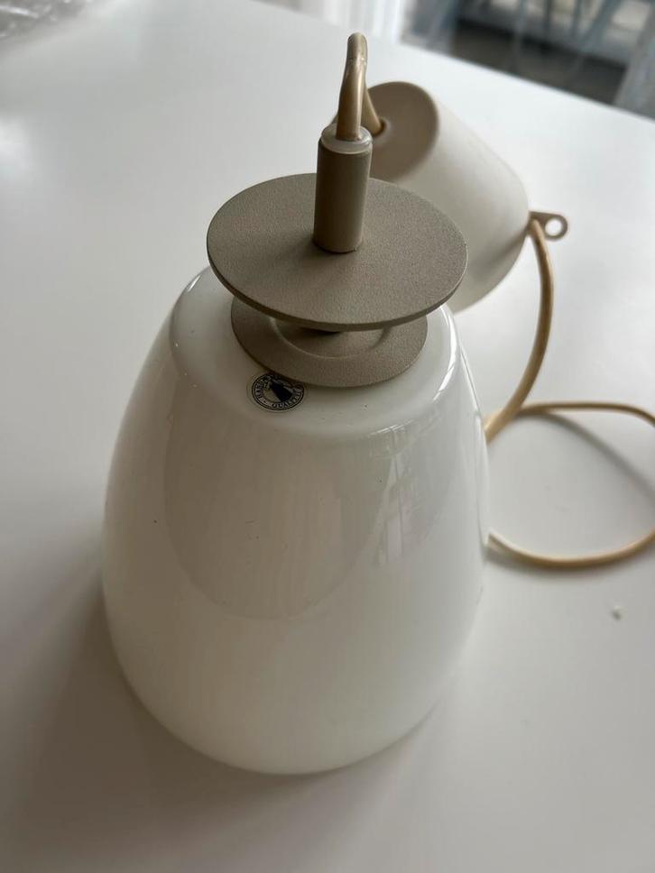 Vintage Ikea PS hanglamp, Huis en Inrichting, Lampen | Hanglampen, Zo goed als nieuw, Minder dan 50 cm, Glas, Kunststof, Ophalen of Verzenden
