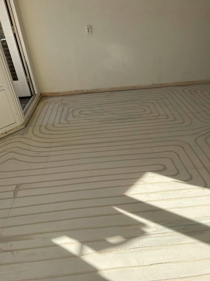 Vloerverwarming infrezen opbouw droogbouw 5% extra korting, Doe-het-zelf en Verbouw, Verwarming en Radiatoren, Ophalen of Verzenden