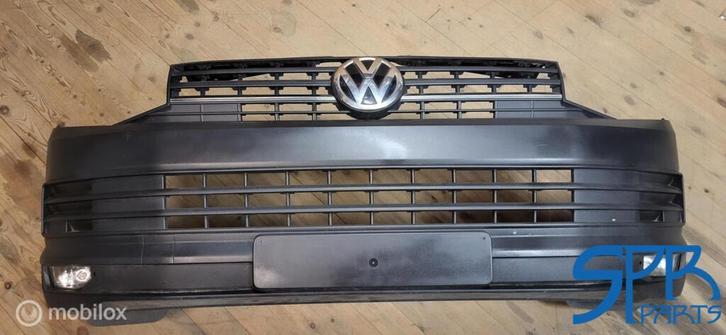 VW TRANSPORTER T6 VOORBUMPER 7E0807221D 9b9 MISTLAMPEN GRILL, Auto-onderdelen, Verlichting, Volkswagen, Gebruikt, Ophalen of Verzenden