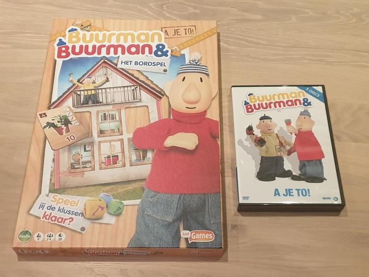 Buurman & Buurman Bordspel + DVD, Hobby en Vrije tijd, Gezelschapsspellen | Bordspellen, Zo goed als nieuw, Drie of vier spelers