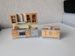 Lundby poppenhuis keuken met aanrecht blok.🏠, Ophalen of Verzenden, Gebruikt, Poppenhuis