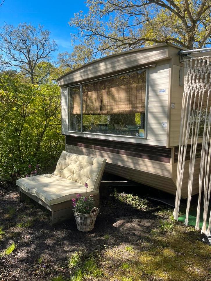 Te huur - Knusse caravan camping Bakkum (Castricum), Caravans en Kamperen, Verhuur