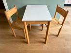 Schilte Houten schoolsetje, Ophalen, Gebruikt, Tafel(s) en Stoel(en)