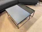 Nieuw Rolf Benz 985 253 Salontafel Eiken zwart glas Tafel, Nieuw, Glas, Ophalen of Verzenden