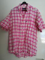 als nieuw Overhemd ARROW Blouse Linnen katoen Ruiten roze XL, Verzenden, Arrow, Zo goed als nieuw, Roze