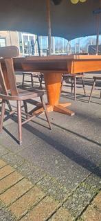 Houten Eettafel voor 8-10 Personen, Huis en Inrichting, Tafels | Eettafels, 100 tot 150 cm, Ophalen of Verzenden, Landelijk, 150 tot 200 cm