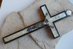 Antieke kruis hanger met Jezus -  voor aan wand, Verzenden