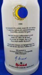 Bierpul Brand Bier 1999, 1 liter. 6B4, Ophalen of Verzenden, Gebruikt, Pul(len), Brand