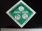 sticker fauna-home kleinveehokken stalbouw dinxperlo logo, Verzamelen, Verzenden, Zo goed als nieuw, Bedrijf of Vereniging