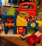 Little People Garage met Auto's en Poppetjes, Ophalen of Verzenden, Zo goed als nieuw, Speelset