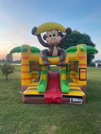 Little monkey springkussen te huur €100,- per dag, Ophalen, Zo goed als nieuw, Overige