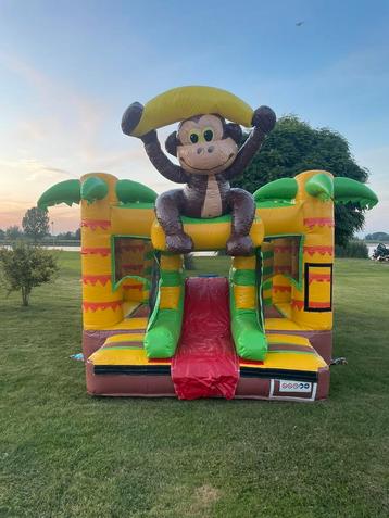 Little monkey springkussen te huur €100,- per dag  beschikbaar voor biedingen