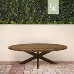 Landelijk klassieke tuintafel - Ayton, Tuin en Terras, Niet ingevuld, Nieuw, Ophalen of Verzenden, Ovaal