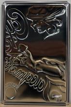 Jaqmotte koffie dame relief reclamebord van metaal wandbord, Verzamelen, Merken en Reclamevoorwerpen, Reclamebord, Info@deconoord.nl