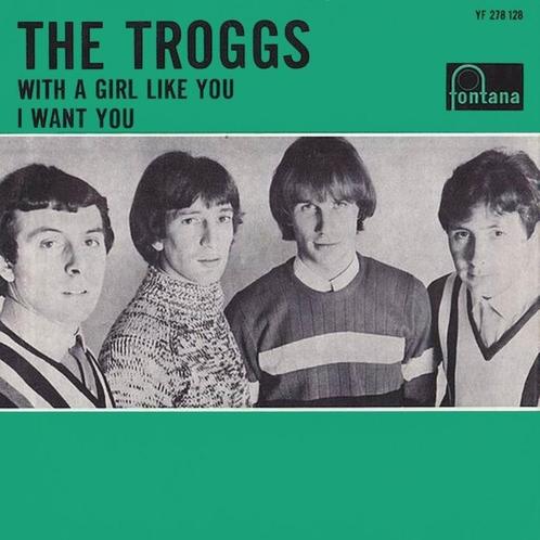 The Troggs - With a Girl Like You (Single), Cd's en Dvd's, Vinyl Singles, Gebruikt, Single, Pop, 7 inch, Ophalen of Verzenden
