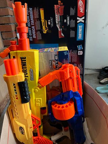 Nerf Fortnite elite Pistolen Set - 5 Stuks + Pijltjes beschikbaar voor biedingen
