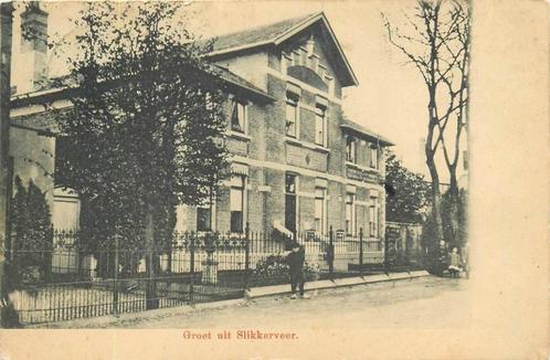 (304-005-015) Slikkerveer Groet uit, Verzamelen, Ansichtkaarten | Nederland, Zuid-Holland, Verzenden