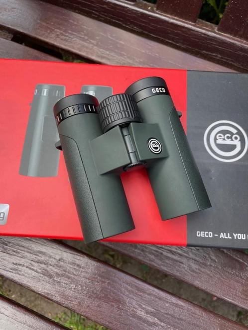 Geco 8x32 verrekijker, Audio, Tv en Foto, Optische apparatuur | Verrekijkers, Zo goed als nieuw, Dakkant (recht), 8 tot 12x, Met hoes of tas