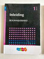 Jellema 1 - Inleiding Bouwnijverheid, Boeken, ThiemeMeulenhoff, Ophalen of Verzenden, Zo goed als nieuw, Beta