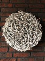 Houten krans, Huis en Inrichting, Woonaccessoires | Kransen, Ophalen, Zo goed als nieuw