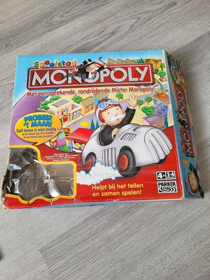 Monopoly Speelstad, Hobby en Vrije tijd, Gezelschapsspellen | Bordspellen, Gebruikt, Ophalen of Verzenden