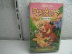 vhs 152a sing along songs wacht maar tot ik koning ben, Cd's en Dvd's, VHS | Kinderen en Jeugd, Alle leeftijden, Ophalen of Verzenden