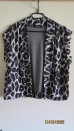 Panterprint Gilet - Blauwtinten, Ophalen of Verzenden, Zo goed als nieuw, Maat 38/40 (M), Overige kleuren