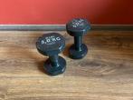 2x Decathlon 5kg dumbbells, Sport en Fitness, Fitnessmaterialen, Ophalen of Verzenden, Zo goed als nieuw