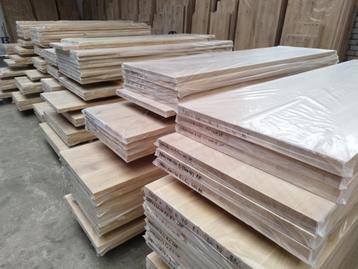 Betaalbare eiken panelen 20/22 of 40 mm  dik, eiken planken