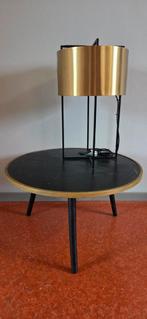 Bijzettafel Goud/Zwart, Ophalen, Minder dan 45 cm, Minder dan 55 cm, Rond