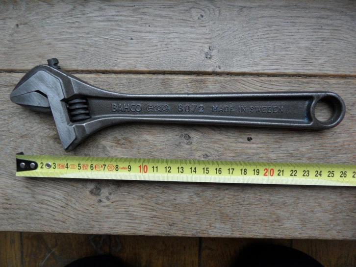 Bahco 8072 verstelbare moersleutel bekwijdte 32 mm, Auto diversen, Autogereedschap, Zo goed als nieuw, Ophalen of Verzenden