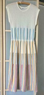 een mooie vertikaal gestreepte zomer jurk, Ophalen of Verzenden, Zo goed als nieuw, Maat 36 (S), Onder de knie