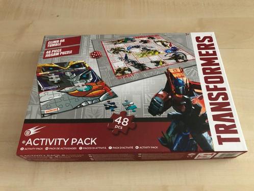 Transformers activity pack, Hobby en Vrije tijd, Gezelschapsspellen | Bordspellen, Zo goed als nieuw, Drie of vier spelers, Ophalen of Verzenden