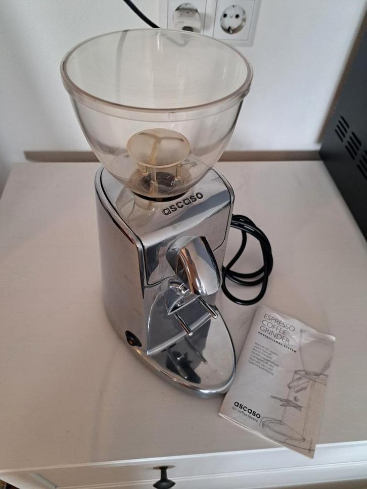 Ascaso bonenmaler / coffee grinder / koffiemolen, Witgoed en Apparatuur, Koffiemachine-accessoires, Zo goed als nieuw, Ophalen