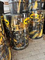 Olievat 200 en 60 liter, Ophalen of Verzenden, Gebruikt, Vuurton