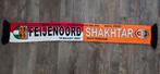 Sjaal Feyenoord - Shakhtar, Ophalen of Verzenden, Zo goed als nieuw, Feyenoord, Vaantje of Sjaal