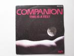COMPANION - this is a test - vinyl 7", Gebruikt, 7 inch, Single, Ophalen of Verzenden
